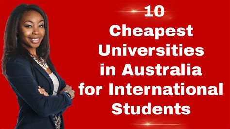 10 Cheapest Universities In Australia For International Students