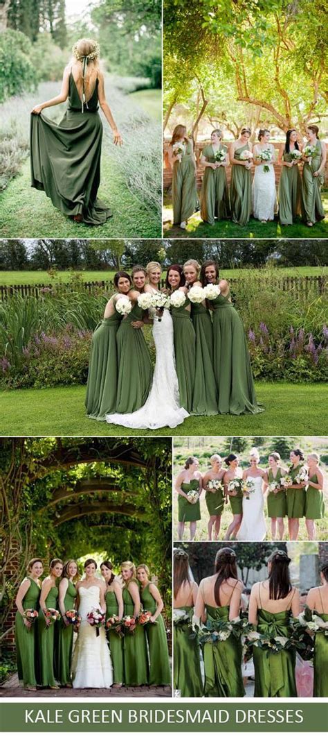 Kale Green Wedding Color Ideas For 2017 Spring And Summer Green