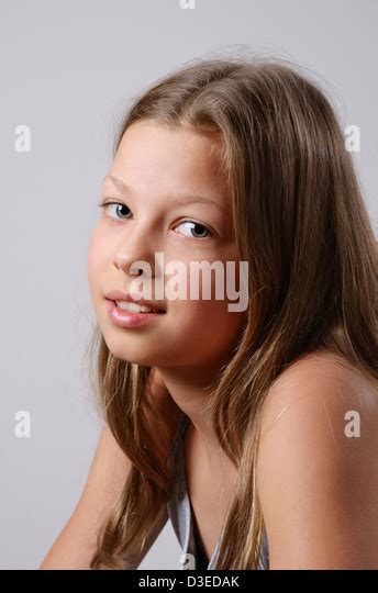 Portrait Of The Preteen Girl Stock Photo Royalty Free Image 53792891