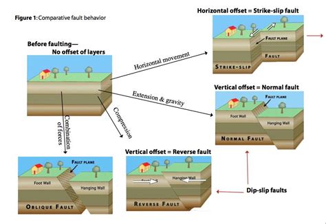 What Causes A Live Earth Reverse Fault The Earth Images Revimageorg