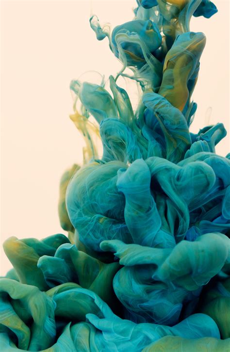 The colors are great, and the picture is so ethereal. It's the Rheo Thing: Ink in Water