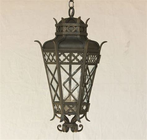 2036 3 Spanishmediterranean Style Iron Hanging Lantern Light Spanish