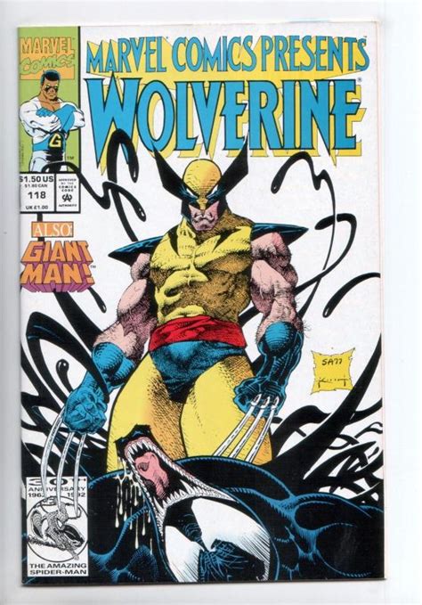 Marvel Comics Presents 118 Wolverine And Venom Marvel 1992 Nm