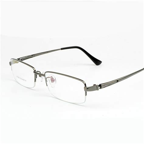 Viodream Pure Titanium High Quality Glass Frames Male Eyeglasses Frame Myopia Black Gray Men