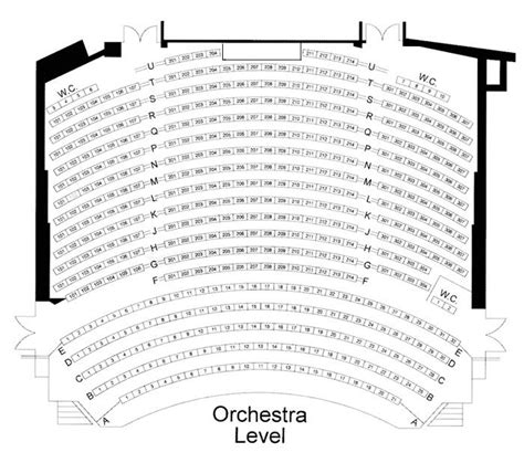 Escondido Performing Arts Seating Chart