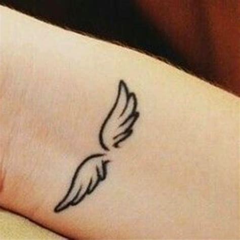 Simple Angel Tattoos Gallery Wing Tattoos On Wrist Tattoos Tiny Tattoos