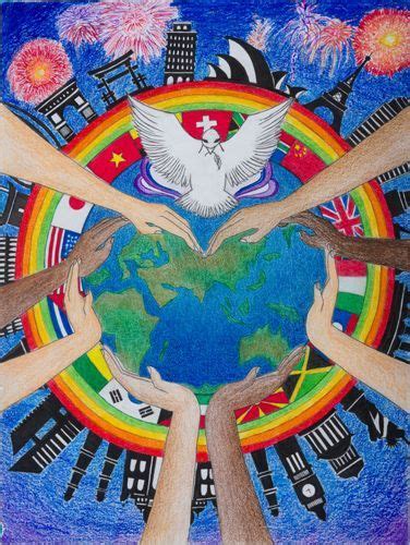 Pin By Sezya On Environment In 2020 Peace Drawing Peace Poster