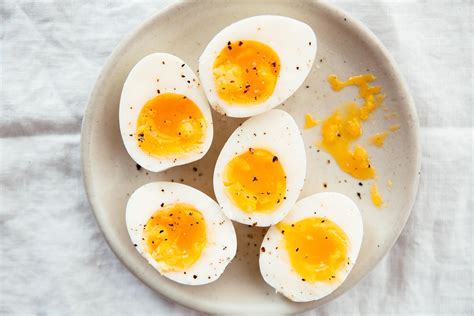 If you prefer hard boiled eggs try 1 minute 20 seconds. A Dozen Soft-Hard Boiled Eggs | Boiled eggs, How to cook eggs, Boiled egg cooking time