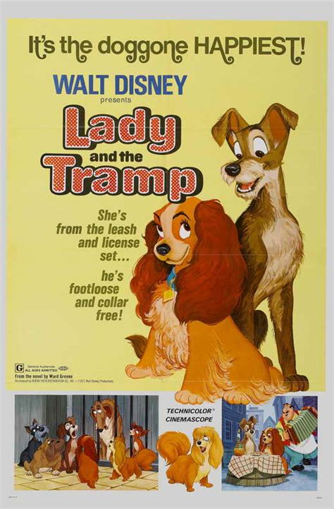 Lady And The Tramp Movie Posters From Movie Poster Shop