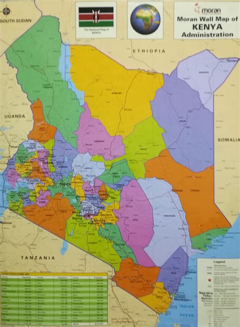Map Of Kenya Provinces World Maps