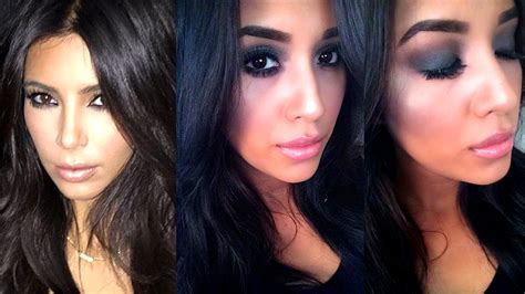 Kim Kardashian Makeup Smokey Eye Tutorial Mugeek Vidalondon