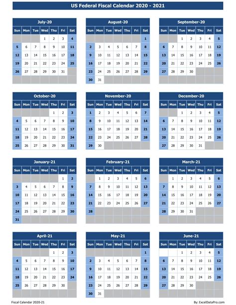 Calendar June 2021 2021 Fiscal Calendar With Holidays