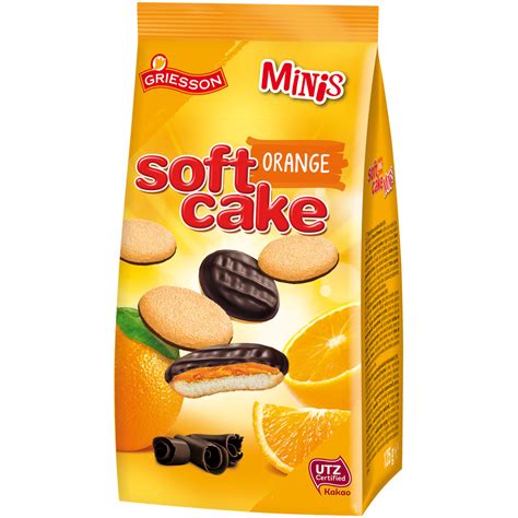 Griesson Soft Cake Orange Minis 441 Oz