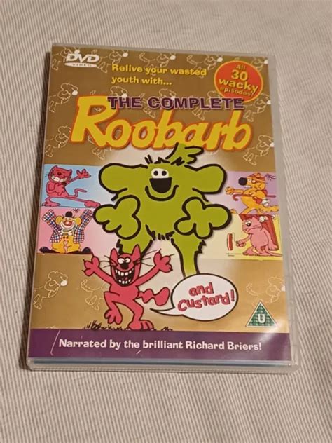 The Complete Roobarb And Custard Dvd 30 Episodes Series £995 Picclick Uk