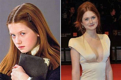 Bonnie Wright Ginny Weasley Another Ginger Who Grew Up To Be A Real