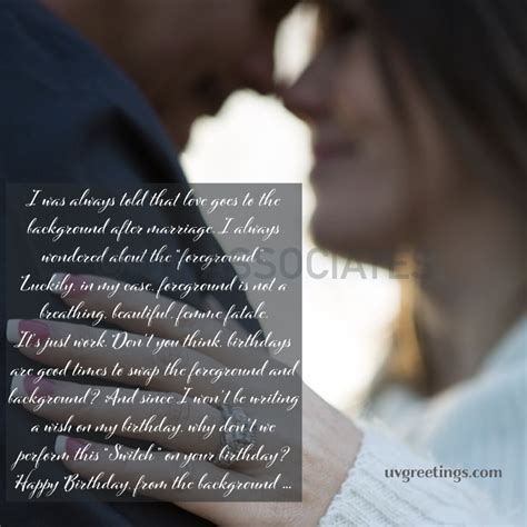 151 Birthday Wishes For Husband Poems Messages And Quotes Uvgreetings