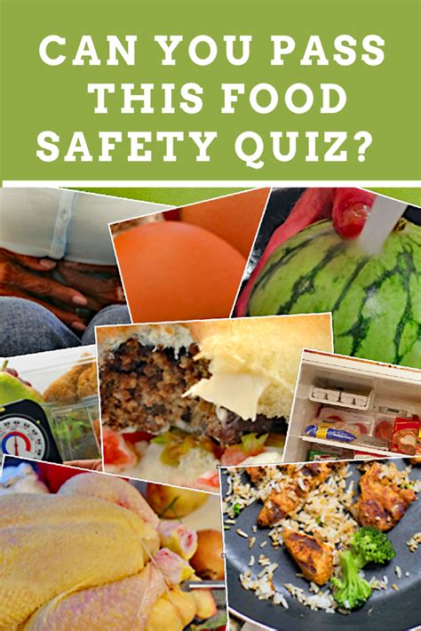 Food Safety Quiz Printable