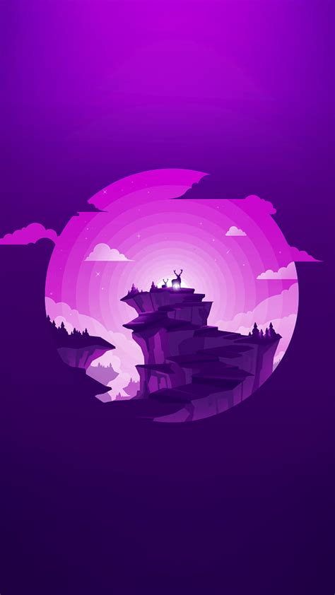 1920x1080px 1080p Free Download Material Style Minimalism Purple