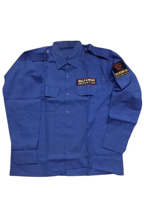 Cotton Blue Security Guard Uniform Size Large At Rs 650set In Lucknow