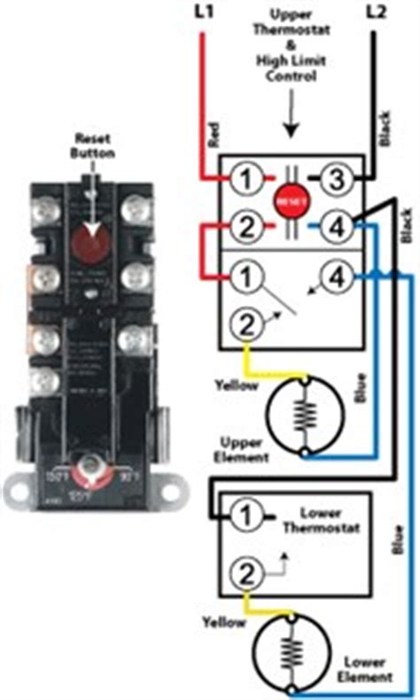 A 4 wire, double element heater wired for simultaneous operation is essentially two single element systems operating independently. Standard Electric Water Heater Operation - VASTRENGTH ...