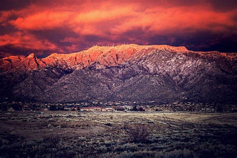 Sandia Mountains Pictures Images And Stock Photos Istock