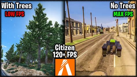 Fivem Best Citizen Fps Boost 120 Fps No Trees No Shadow Low