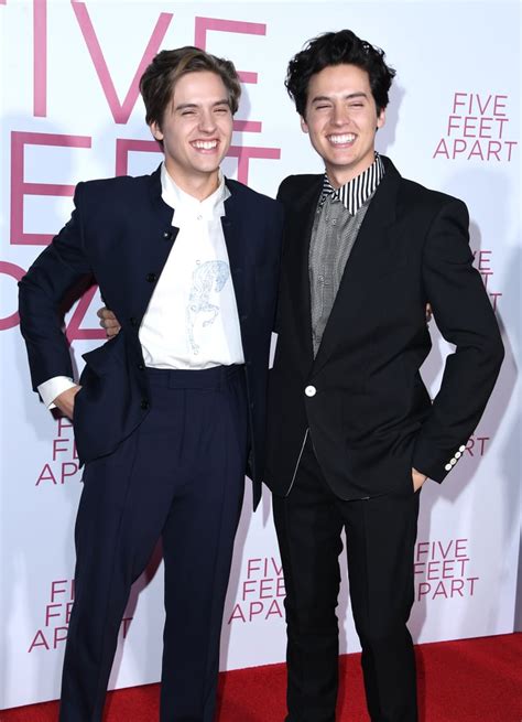Cole And Dylan Sprouse At Five Feet Apart Premiere Popsugar Celebrity Uk
