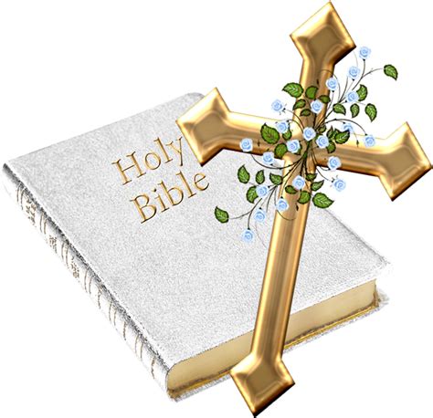Download Bible Genesis Christian Cross Clip Art Holy Bible And Cross