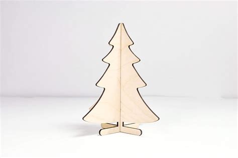 Amazon.com: Wooden Christmas Tree 7x6.2 inches - Mini Christmas Tree
