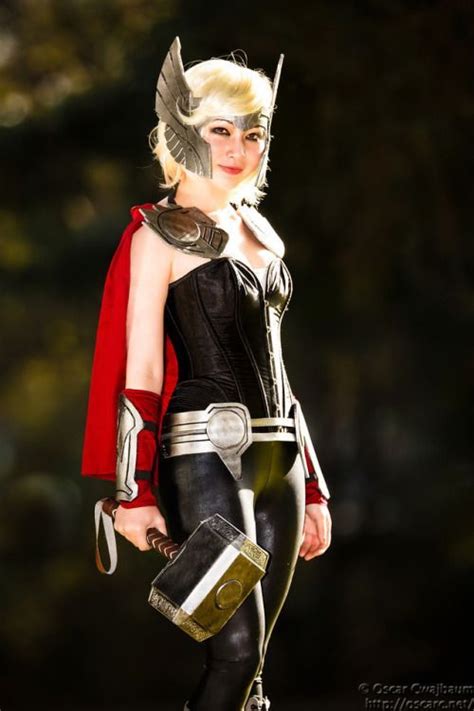 Cosplay Pictures Thor Girl Lady Thor Cosplay Female Thor
