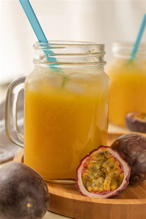 Passion Fruit Juice How To Make Fresh Passion Fruit Juice I Heart