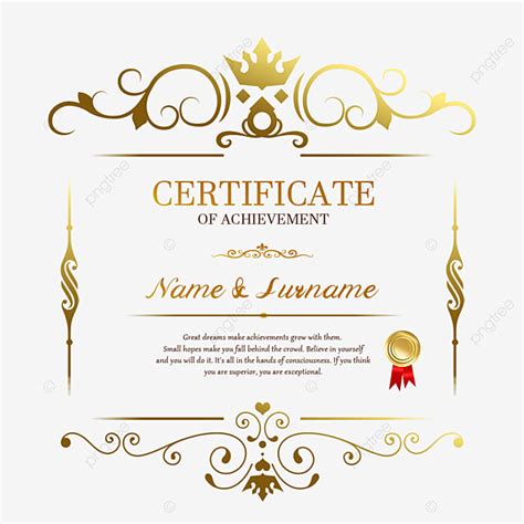 Certificate Border Png Vector Psd And Clipart With Transparent