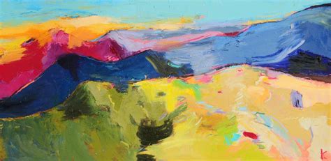 Rebecca Klementovich When The Sea Were The Mountains Painting Oil
