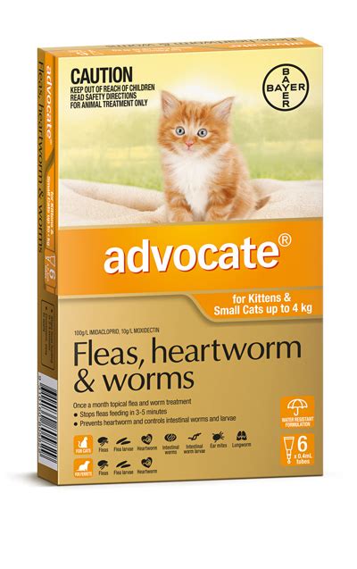 Pet Shop Direct Advocate Kittens And Small Cats Upto 4kg 6 Pack