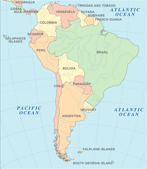 South America Atlas South America Map And Geography