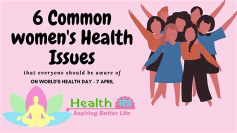 6 Common Womens Health Issues That Everyone Should Be Aware Of World Health Day Health Mantra