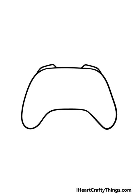 How To Draw An Xbox Controller A Step By Method Step Guide Khoa