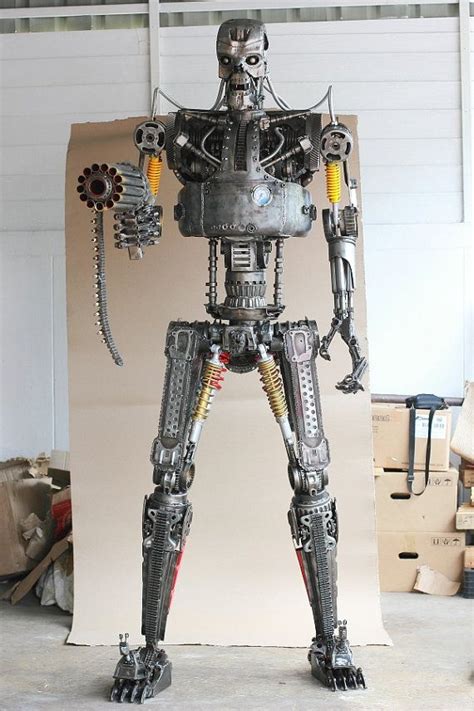 220 Metre72ft Metal Art Sculpture Robot Movie Inspired