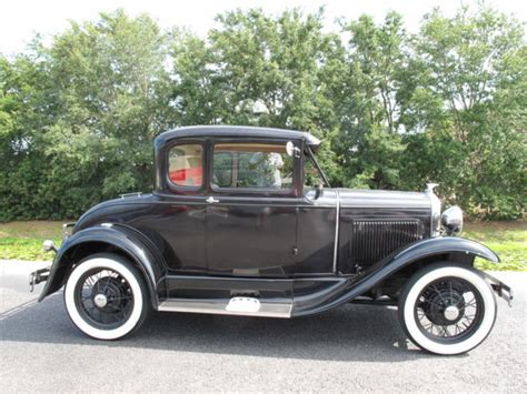 1931 Model A 5 Window Coupe Rumble Seat Classic Ford Model A 1931