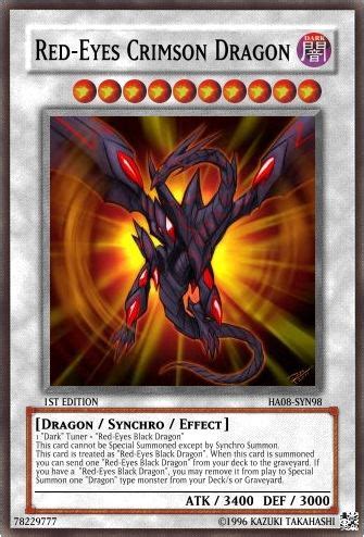 The crimson dragon (赤き竜, akakiryu) is an almighty cosmic entity made of pure sacred fire. Image - Yu-Gi-Oh Card - Red-Eyes Crimson Dragon.jpg | Yu ...