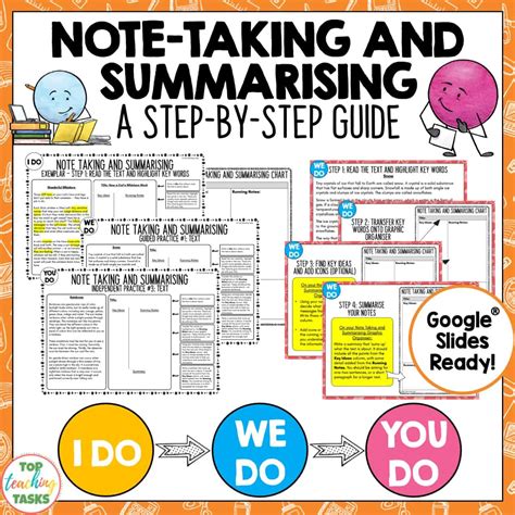 Teach Students To Note Take How To Take Notes Top Teaching Tasks