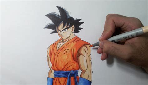 Goku's saiyan birth name, kakarot, is a pun on carrot. Drawing Goku - Resurrection F (Fukkatsu no F)