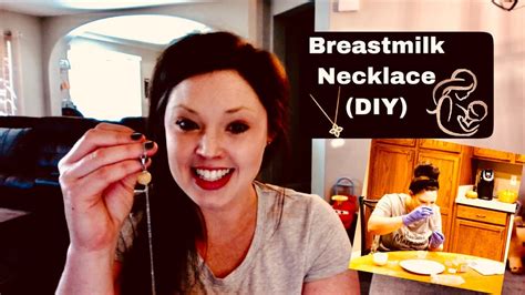 Breastmilk Necklace Diy Breastmilk Jewelry By Nurse Whit Youtube