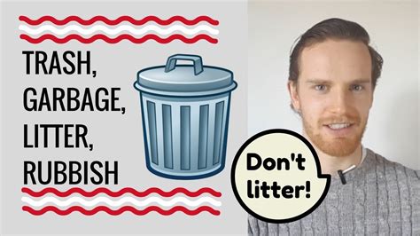 Trash Litter Rubbish Garbage Youtube