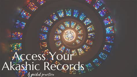 Access Your Akashic Records Guided Spiritual Journey Youtube