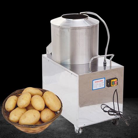 Automatic Commercial Sweet Potato Peeler Peelingandcleaning 15 20kgtime