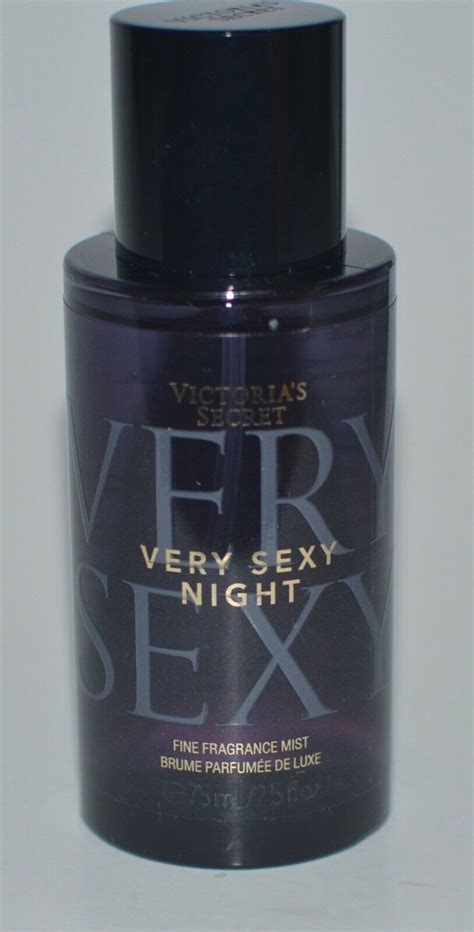 1 Victorias Secret Very Sexy Night Scented Body Mist Spray Travel Size