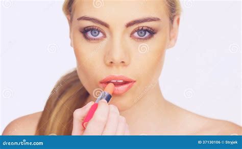 Gorgeous Woman Blowing Lipstick Kiss Stock Footage And Videos 16 Stock Videos