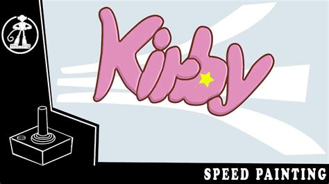 Kirby Nintendo Speed Drawing Youtube