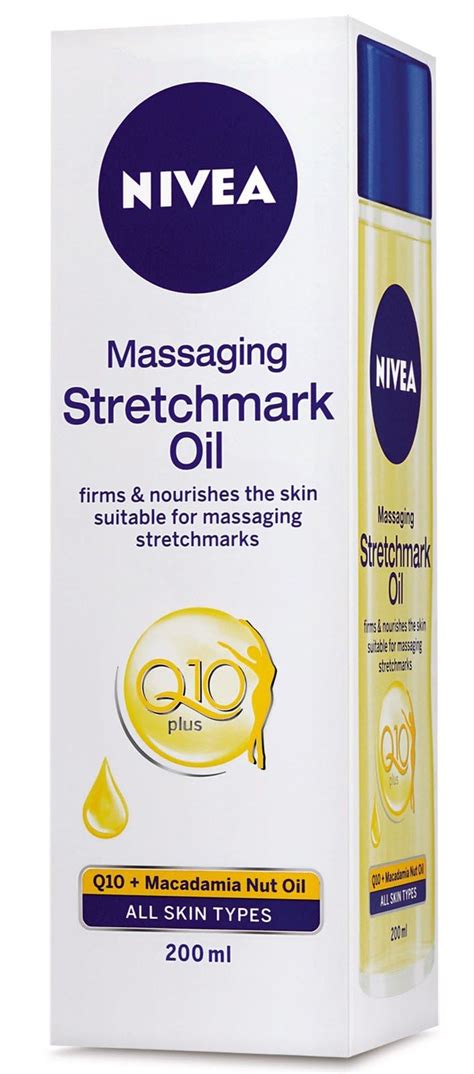 Rub the mixture onto the stretch marks until fully. PR:Nivea Q10 Firming Body Lotion and Stretch marks Oil ...